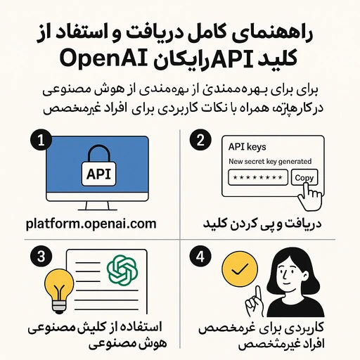 OpenAI API Key رایگان؛ واقعیت و جایگزین امن