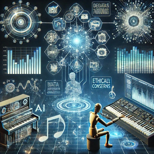 AI چگونه موسیقی تولید می‌کند؟