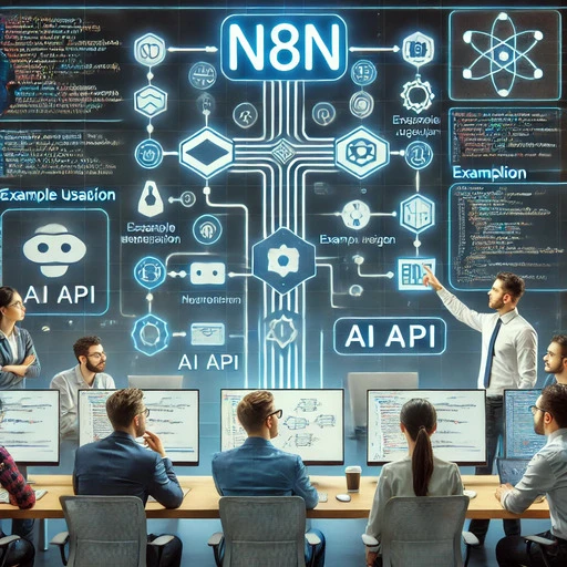 اتصال n8n به ای پی آی‌های سرویس‌های هوشمند