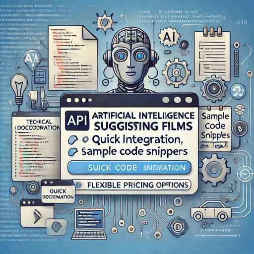 پیشنهاد فیلم با API هوش مصنوعی در وب‌سایت
