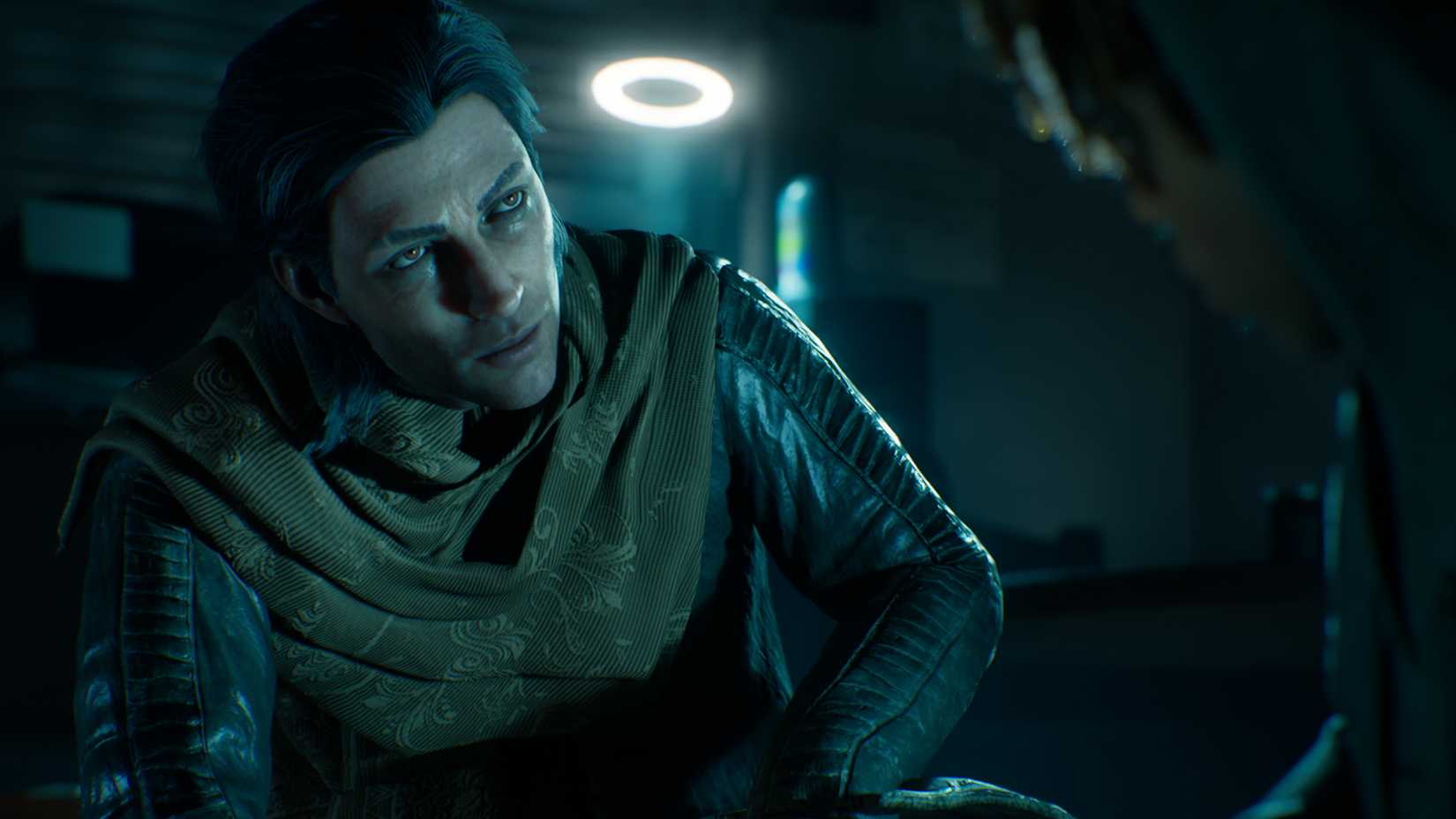 فردی با ماسک و عینک در بازی Vampire: The Masquerade - Bloodlines 2