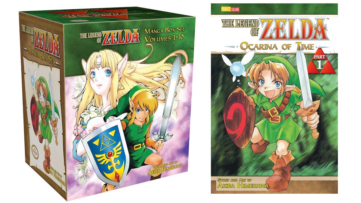 مجموعه کامل مانگا The Legend of Zelda