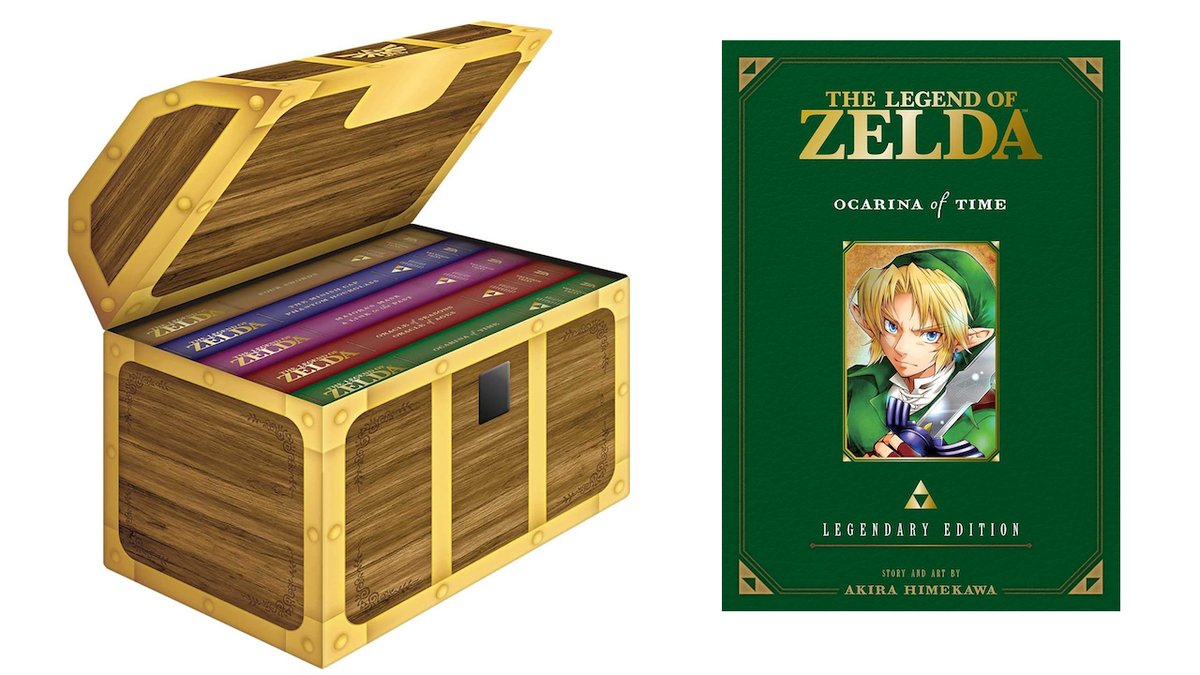 مجموعه باکس افسانه‌ای مانگا The Legend of Zelda