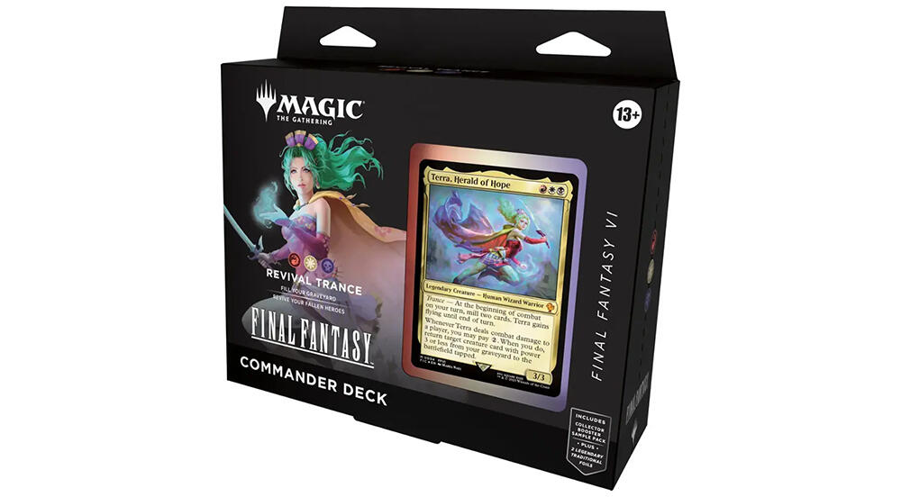 Magic: The Gathering - Final Fantasy VI Commander Deck - Revival Trance (102 Cards)