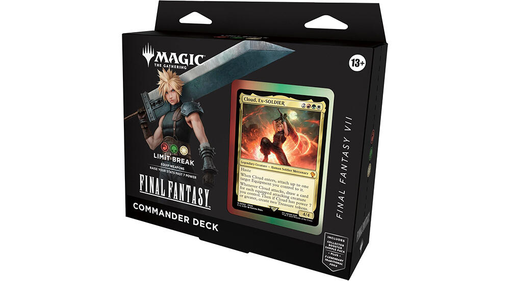 Magic: The Gathering - Final Fantasy VII Commander Deck - Limit Break (102 Cards)