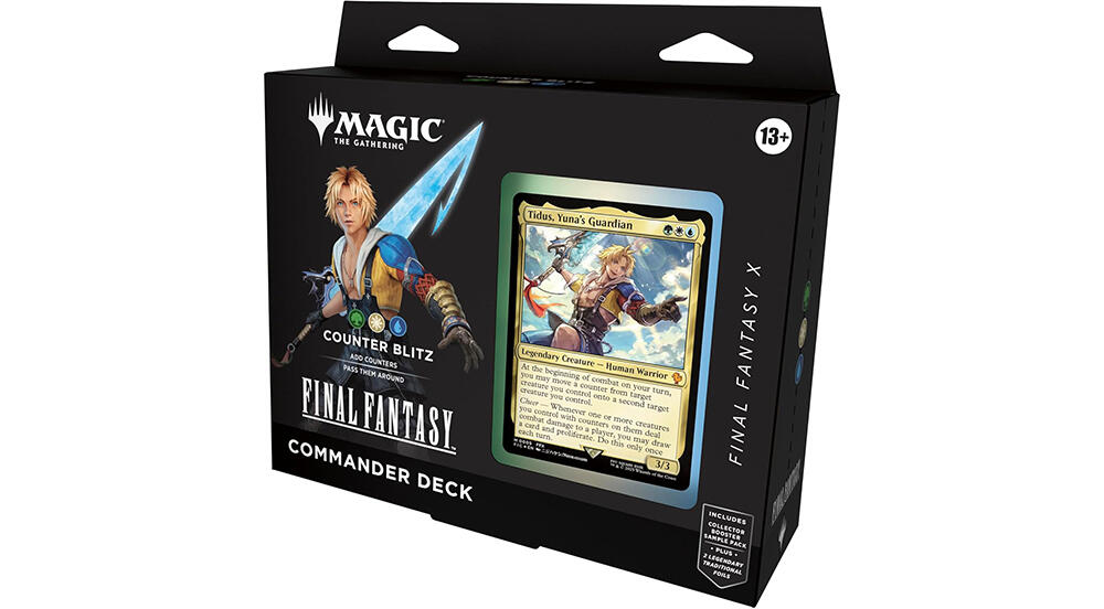 Magic: The Gathering - Final Fantasy X Commander Deck - Counter Blitz (102 Cards)