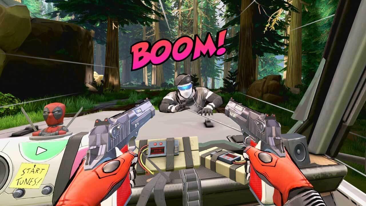 واقعیت مجازی ددپول مارول (Twisted Pixel Games)