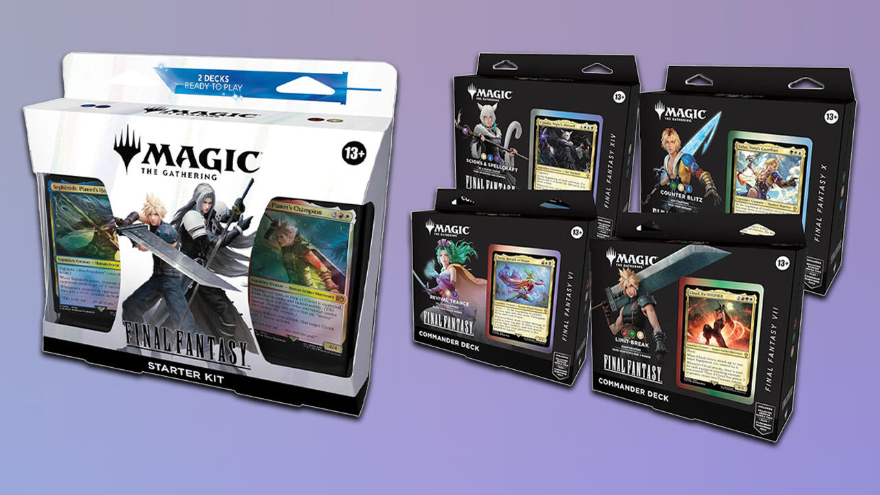 تخفیف ویژه برای بسته دک فرمانده Final Fantasy MTG در آمازون