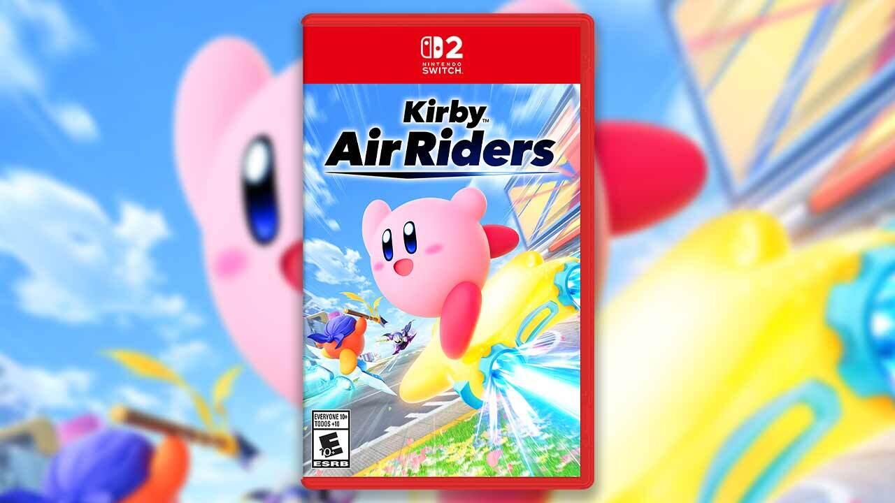جلد رسمی بازی Kirby Air Riders بسیار جذاب است