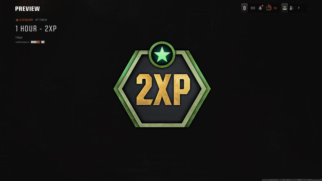 توکن Double XP