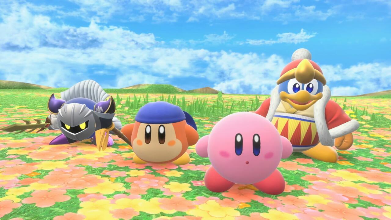 همه شخصیت‌های بازی Kirby Air Riders