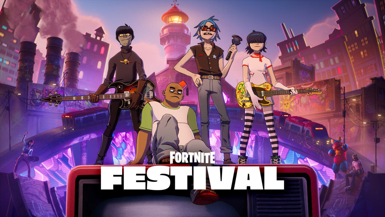 فستیوال Fortnite Gorillaz: اسکین‌ها و جوایز ویژه