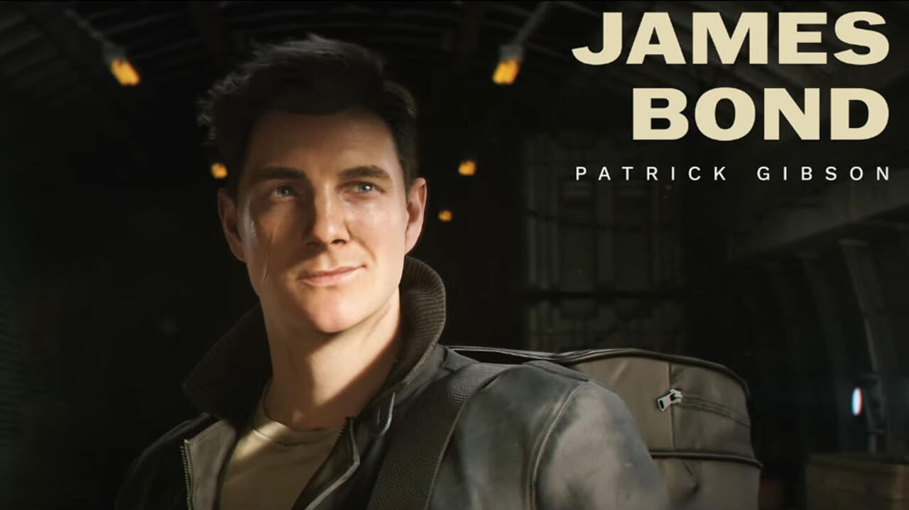 پاتریک گیبسون در نقش جیمز باند