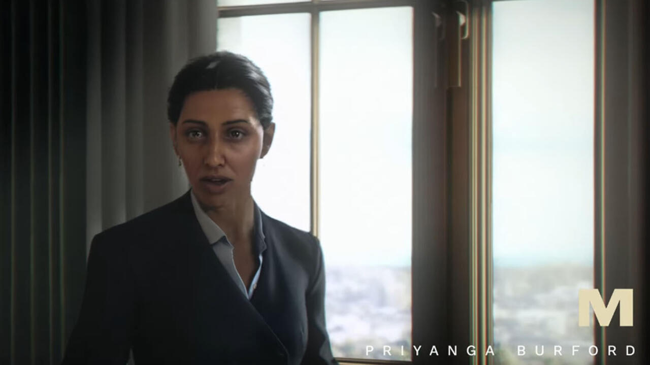 پریانگا بورفورد در نقش M
