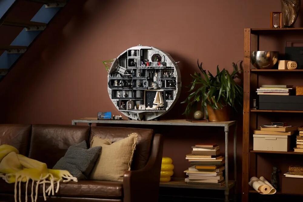 قبل از شروع به ساختن، مطمئن شوید که فضای کافی روی قفسه‌ها دارید.