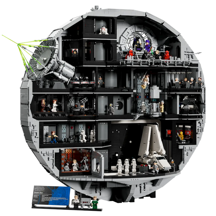 ستاره مرگ جدید اولین مدل در مجموعه لگو جنگ ستارگان از سال ۲۰۰۸ است.