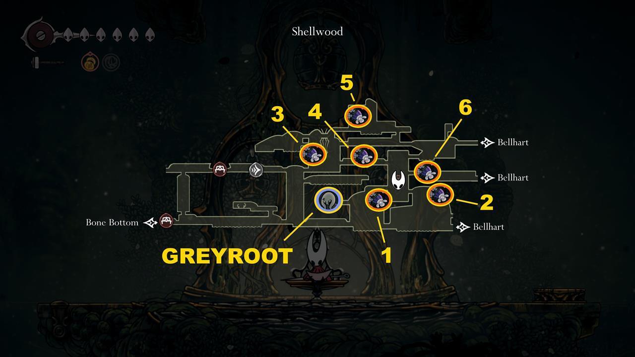 مکان قلب پولیپ شماره ۱