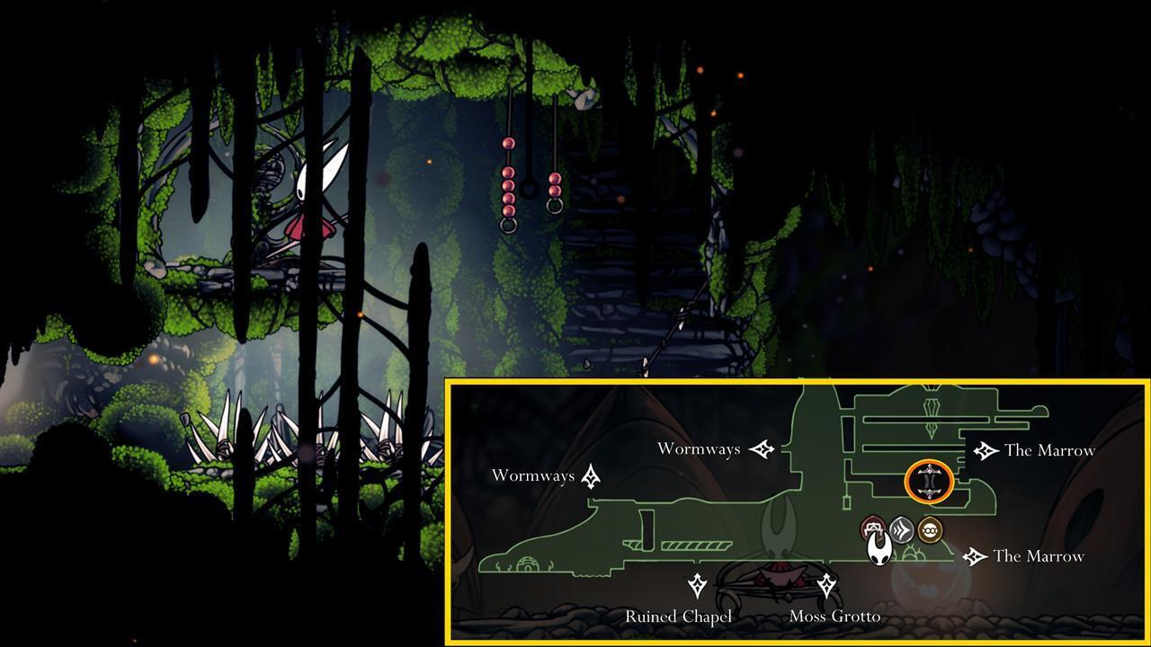 مکان قطعه Spool #1: Mosshome