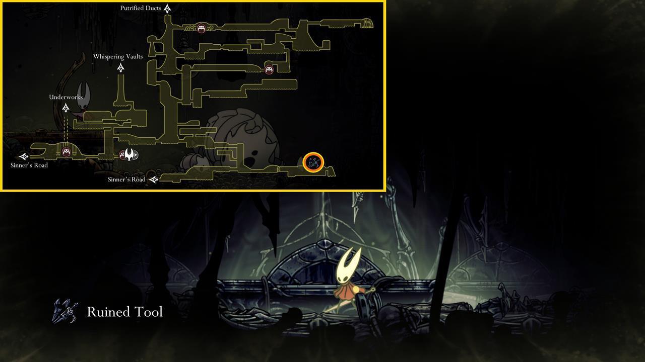 کجا میتوان ابزار ویرانشده را پیدا کرد؟