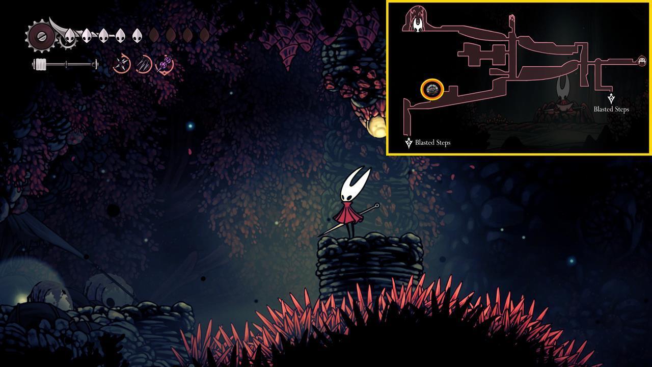 نقشه Underworks: مکان‌های Memory Locket