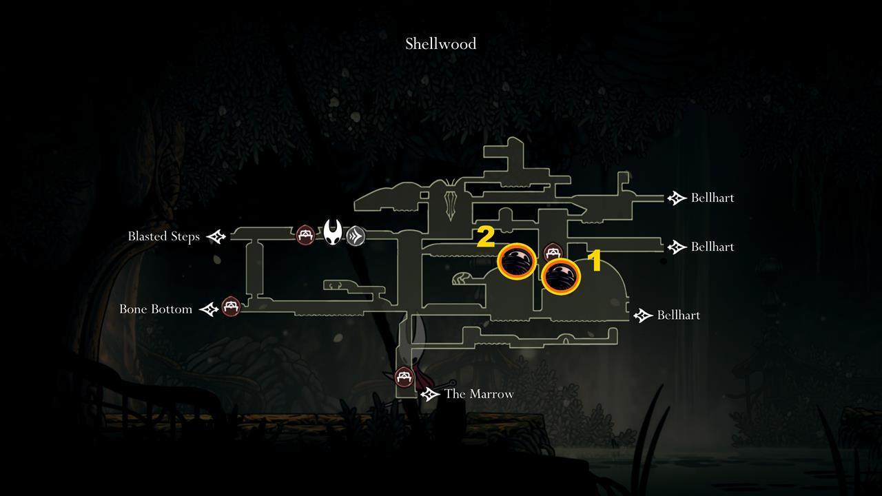 توده‌های تهی در پله‌های منفجر شده