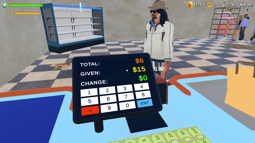 شبیه‌ساز سوپرمارکت