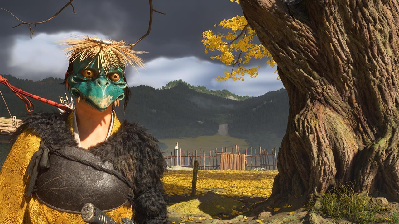 ماسک مرد لاک‌پشتی کامه‌کیچی