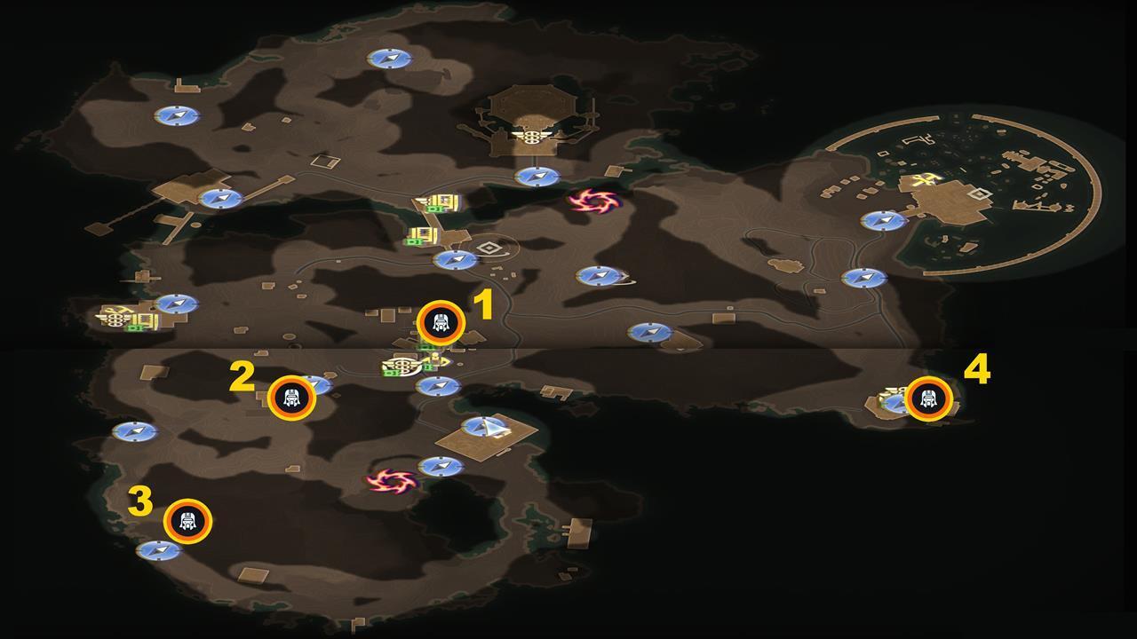 Eden: Paradise Island - مکانهای کلاهخودهای منحصر به فرد