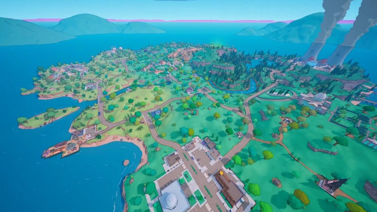 استخر لوت جدید Fortnite x Simpsons