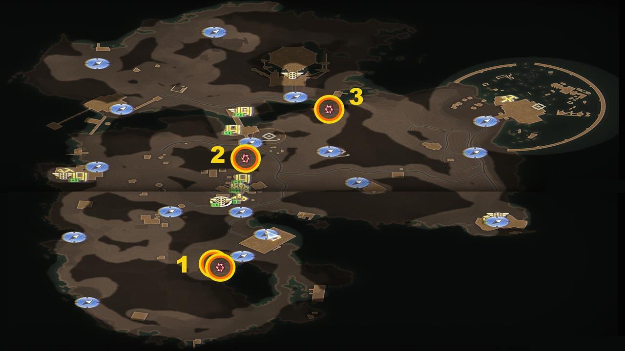 مکان اولین ناهنجاری شکاف جزیره بهشت