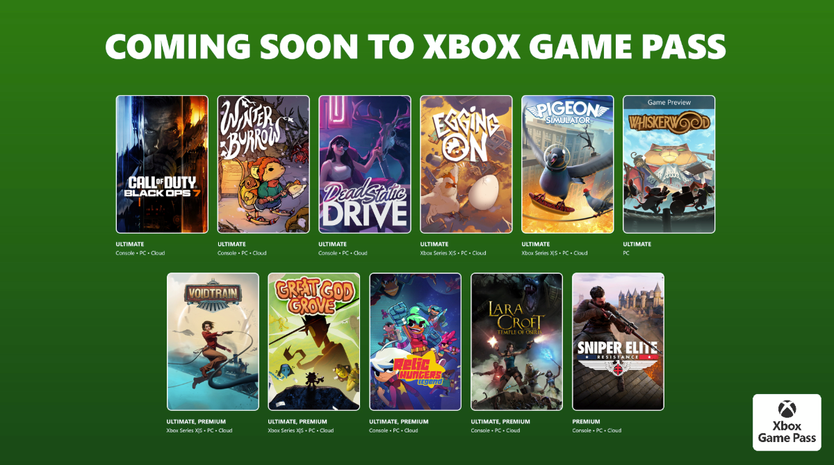افزوده شدن Black Ops 7 و پنج بازی جدید دیگر به Game Pass در ماهی بزرگ برای این سرویس