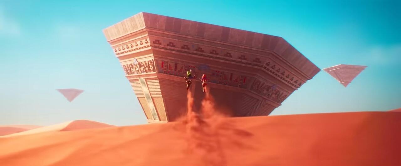هرم وارونه از Super Mario Odyssey