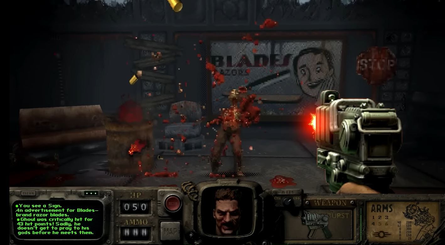 طرفداران Fallout شیفته این ماد Doom با سبک رترو سری هستند