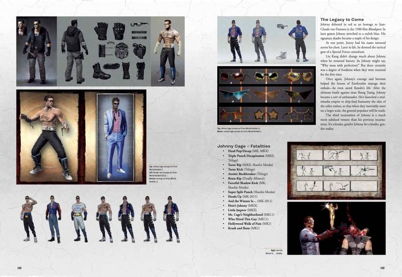 فیتالیتی‌های جانی کیج در مورتال کامبت: پیروزی بی‌نقص