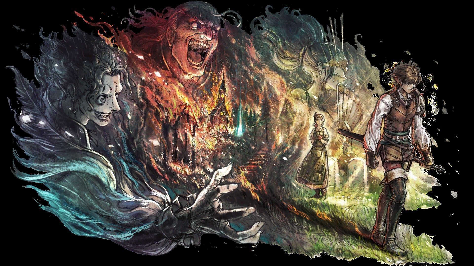 بله، Octopath Traveler 0 بازسازی یک بازی موبایلی است — اما به نظر میرسد بسیار گسترده است