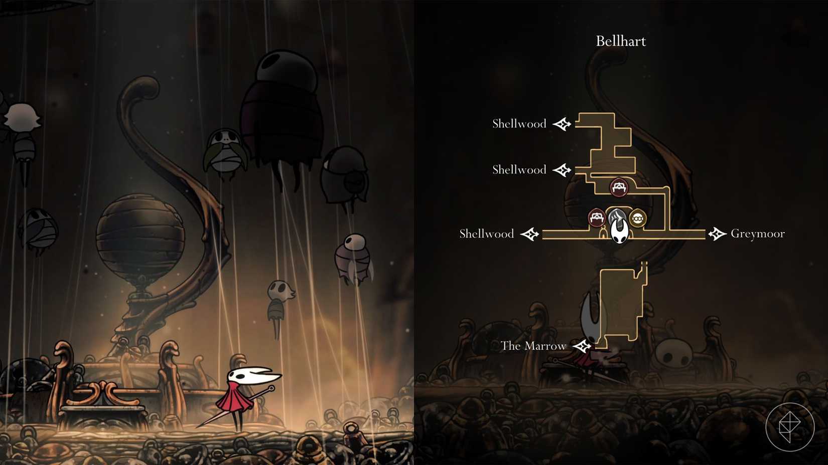 هورنت در بل‌هارت، شهری پر از زائران نفرین‌شده ایستاده است.