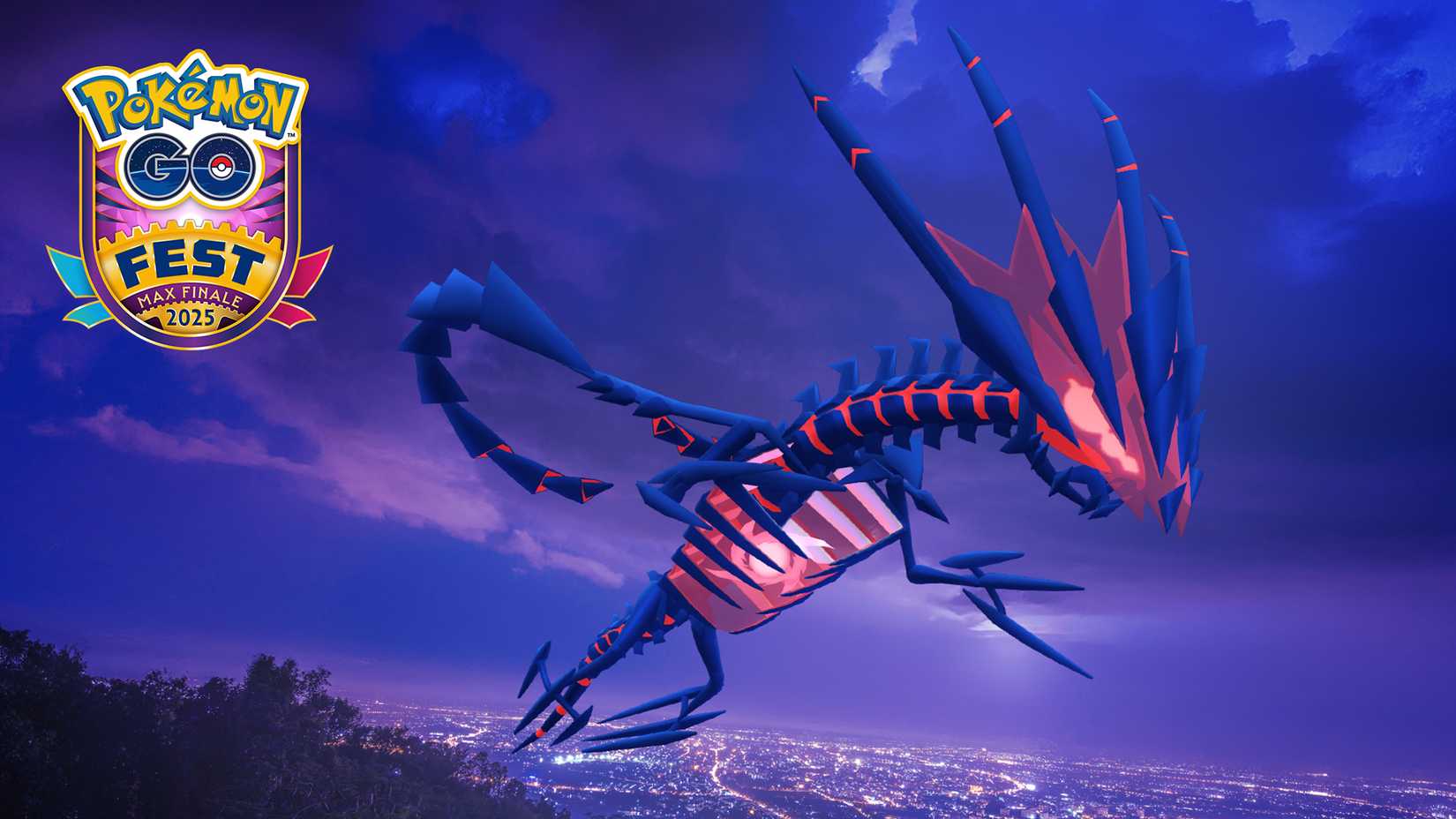 اترناتوس در آسمان نیلی تیره پرواز می‌کند