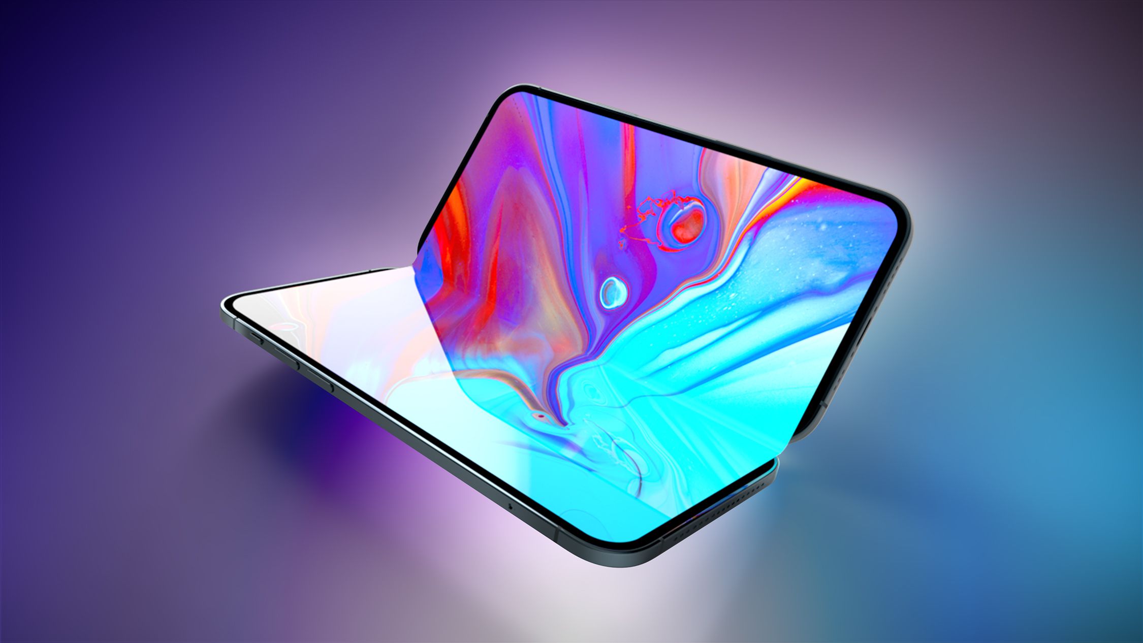انتظار می‌رود آیفون تاشو و Galaxy Z Fold 8 سامسونگ با صفحه‌نمایش بدون چروک عرضه شوند