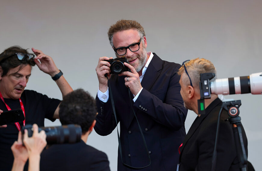 حضور ست روگن در جشنواره فیلم ونیز برای تحقیق فصل دوم «The Studio»