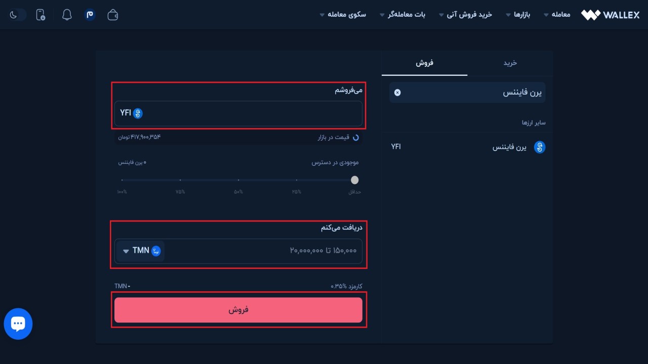 فروش آنی یرن فایننس