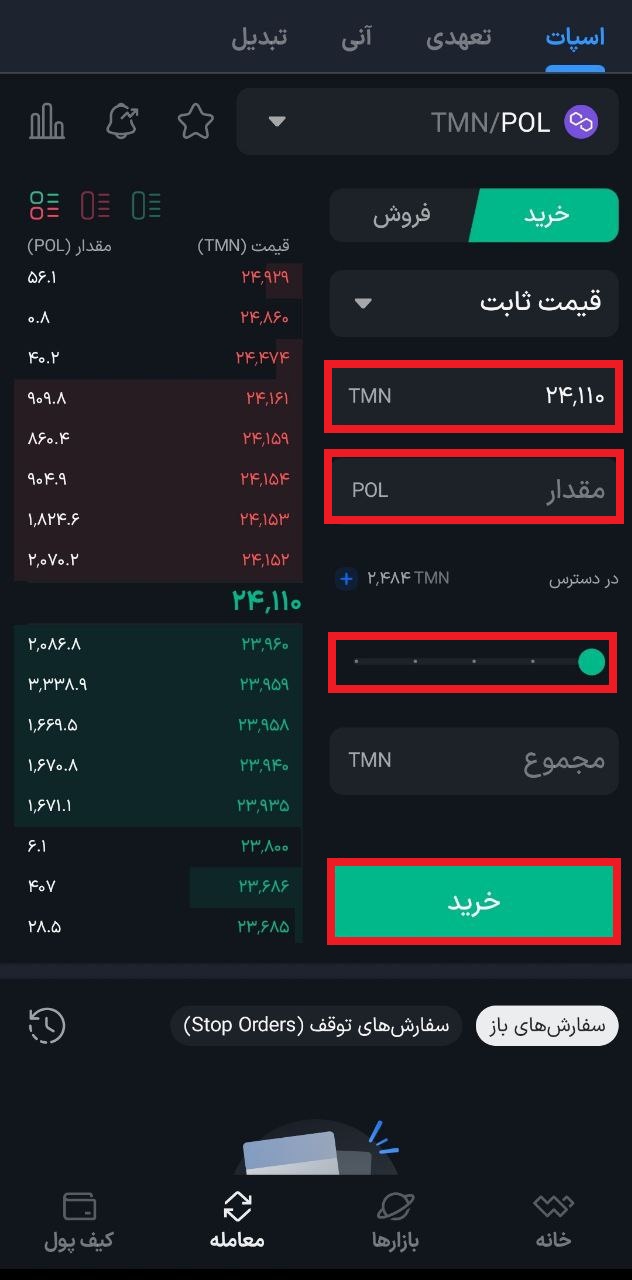 خرید پل در بازار معاملاتی