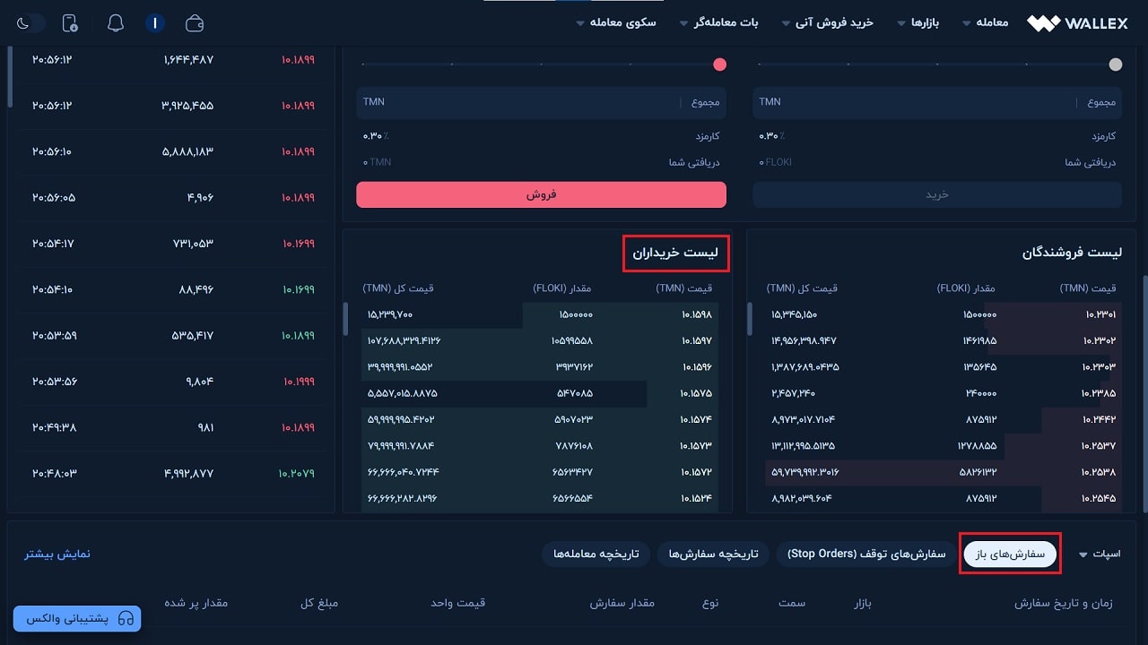 سفارش خرید ارز دیجیتال فلوکی اینو